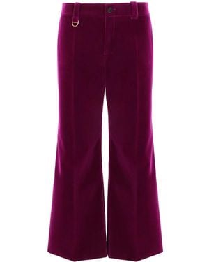 Chloé フレアパンツ - パープル