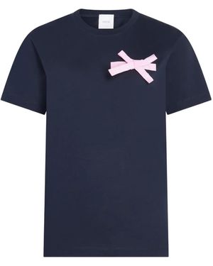 Patou Bow T-Shirt - Blue