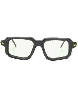 Kuboraum Maske P23 Geometric-Frame Sunglasses - Black