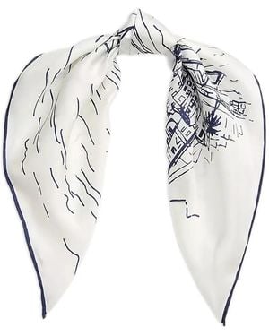 Ralph Lauren Printed Scarf - Metallic