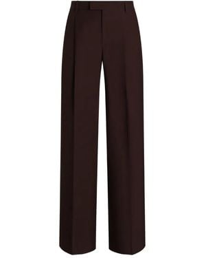 Dolce & Gabbana Hose Aus Gabardine - Braun