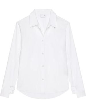 Courreges カフスディテール シャツ - ホワイト