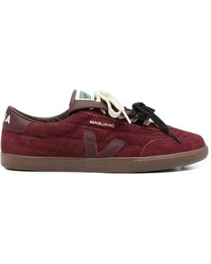 Veja X Magliano Panenka Suede Trainers - Purple