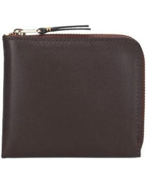 Comme des Garçons Classic Zip-Around Leather Wallet - Black