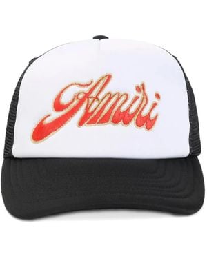 Amiri Logo-Embroidered Cap