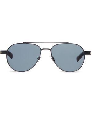 Saint Laurent パイロット サングラス - ブルー