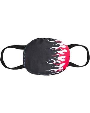 Vision Of Super Mascarilla con doble llama - Negro