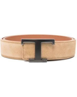 Tod's New T Belt P.35 Vers. 2 - Natural