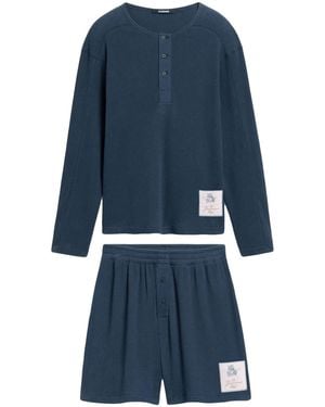 Jacquemus Cotton Playsuit - Blue