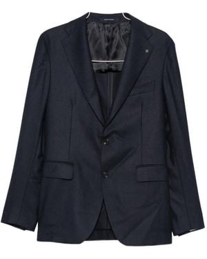 Tagliatore Single-Breasted Tailored Suit - Blue