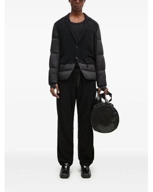 Undercover Pantalones con cordones y paneles - Negro