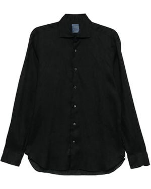 Barba Napoli Long-Sleeve Shirt - Black