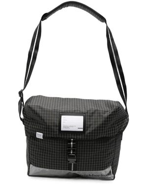 Neighborhood Sacoche À Motif Grille - Black
