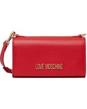 Love Moschino ロゴ ショルダーバッグ - レッド
