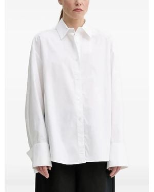 Herskind Camicia Con Polsini - Bianco