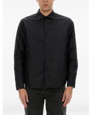 Aspesi Water-Repellent Overshirt - Black