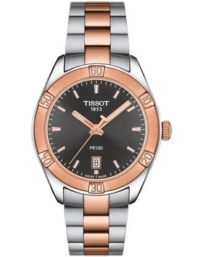 Tissot Pr 100 Sport Chic 36Mm Watch - Black