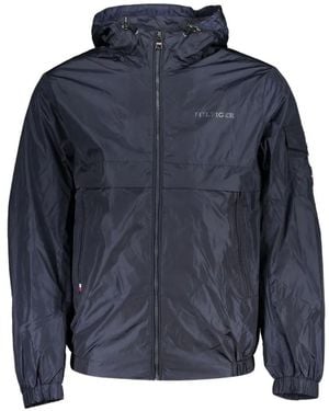 Tommy Hilfiger Packable Hooded Jacket - Blue