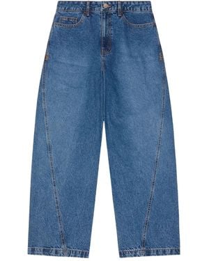 Adererror Paneled Jeans - Blue