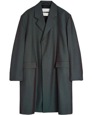 Jil Sander Tailored Coat - Black