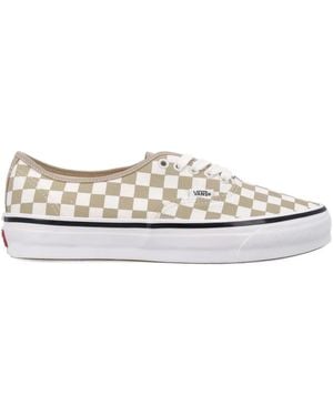 Vans Lx Authentic 44 Checkerboard Sneakers - White