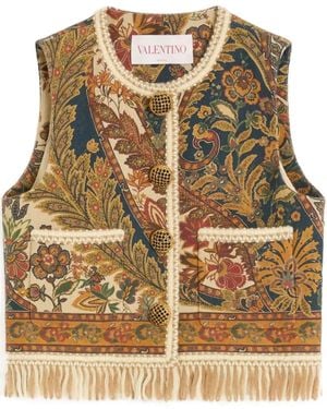 Valentino Garavani Voyage Imaginaire トップ - ブラウン