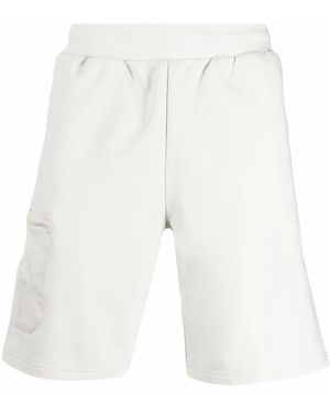 A_COLD_WALL* Trainingsshorts Met Geborduurd Logo - Wit