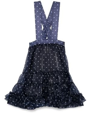 Comme des Garçons Polka-Dot Dress - Blue
