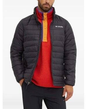 Columbia Quilted-Pattern Jacket - Grey