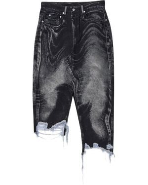 CAMPERLAB Gonna Denim Con Lavaggio Acido - Grigio