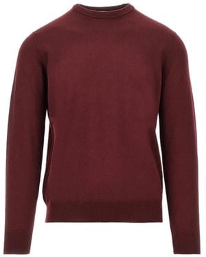 THE M.. Pullover Mit Rundem Ausschnitt - Rot