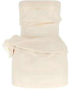 Magda Butrym 'Re26 Dress 01' Dress - Natural