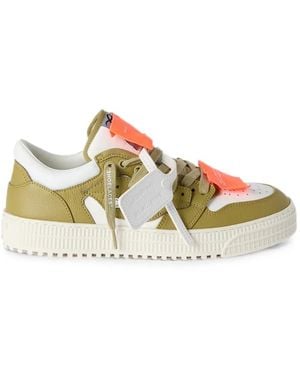Off-White c/o Virgil Abloh 3.0 Off-Court Panelled Trainers - Green