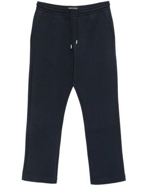 Marc O' Polo Drawstring-Fastening Track Trousers - Blue