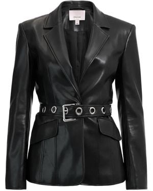 Cinq À Sept Santana Belted Blazer - Black
