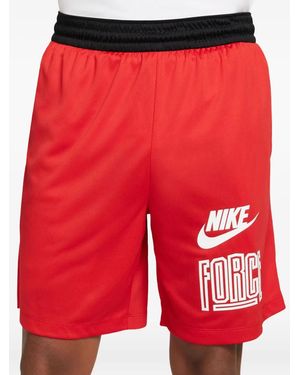 Nike Logo Basketball Shorts - Red