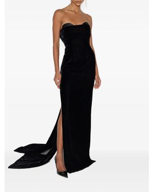 Elisabetta Franchi Carpet Dress - Black