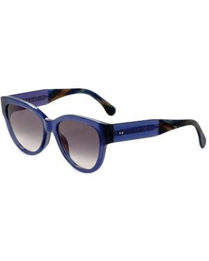 Paul Smith Etta Geometric-Frame Sunglasses - Blue