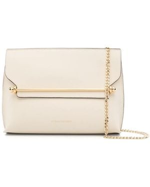 Strathberry Stylist Clutch Bag - Natural