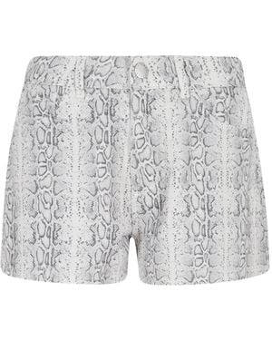 FEDERICA TOSI Front-Boutton Shorts - White