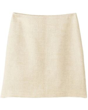 By Malene Birger Chambray Skirt - Natural