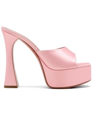 AMINA MUADDI 140mm Dalida Heeled Sandals - Pink