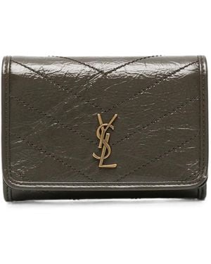 Saint Laurent Niki Wallet - Gray