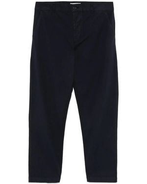 Universal Works Pantalon Chino En Seersucker - Bleu