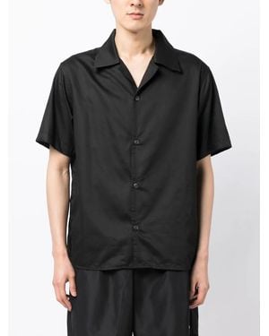 True Tribe Embroidered-Motif Cotton Shirt - Black