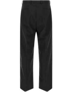 Kiko Kostadinov Kreuk Tailored Trousers Crow in Black for Men | Lyst
