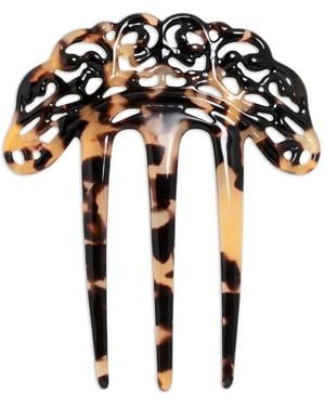 Jennifer Behr Marbella Cut-Out Hair Pin - Black