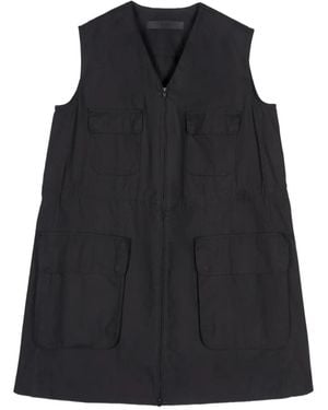 JNBY Cargo-Pocket A-Line Mini Dress - Black