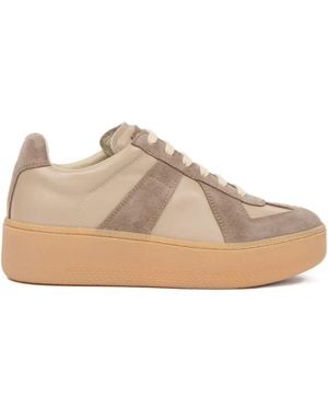 Maison Margiela Replica Wedge Sneakers - Natural