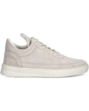 Filling Pieces Jet Runner スエードスニーカー - ホワイト